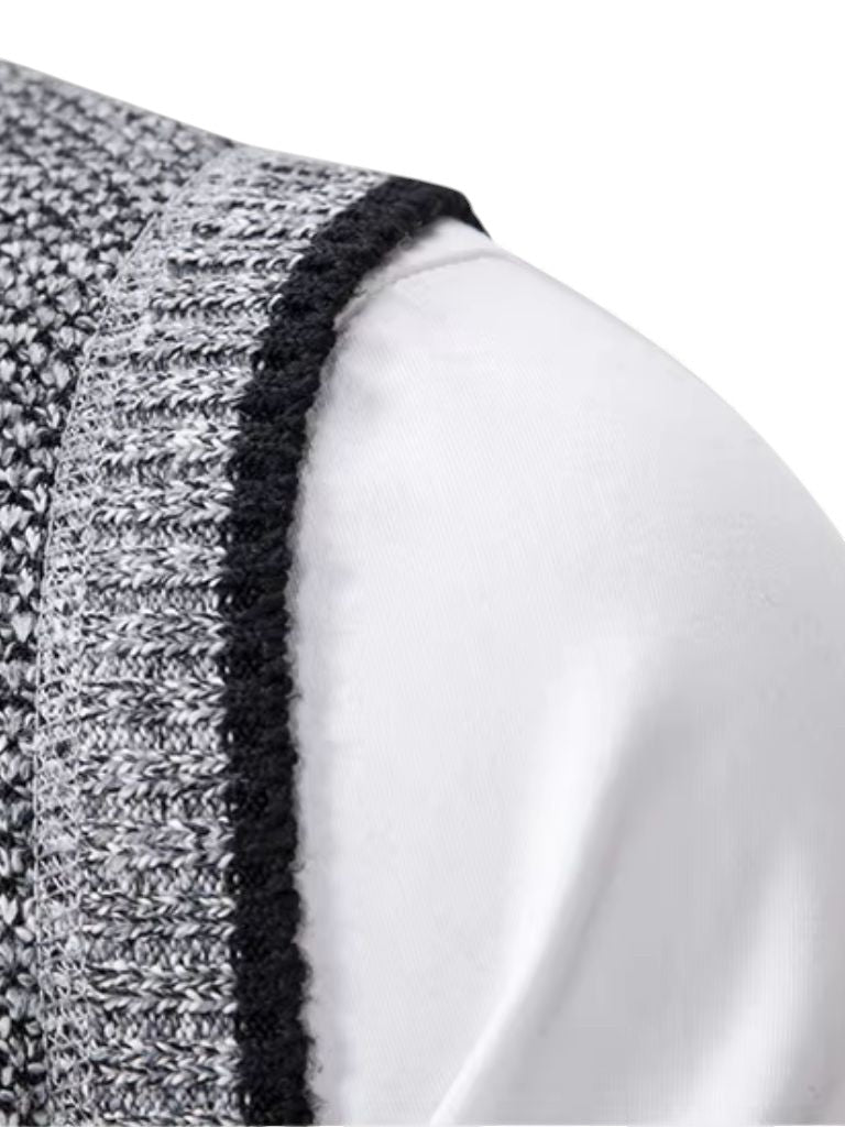 NordLuxe | ジップ付きニットベスト