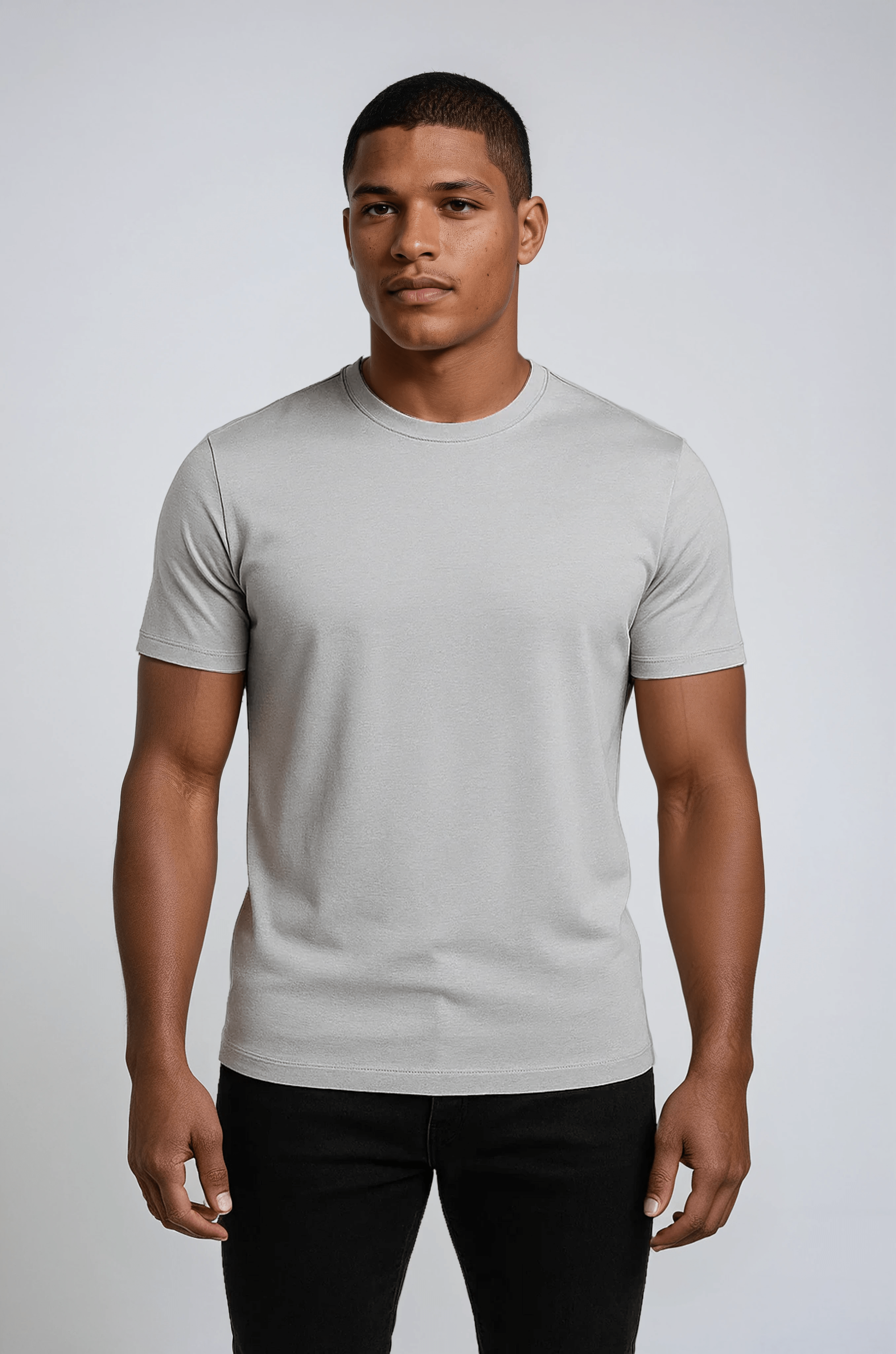シルバーミスト スリムフィット Tシャツ