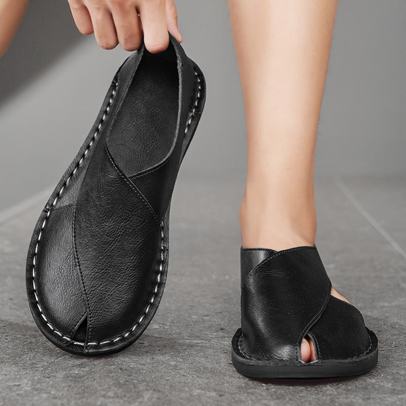 プレミアムレザーサンダル