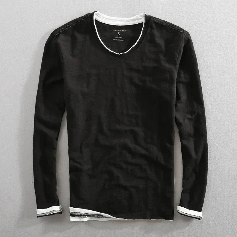 パリ ヴィンテージ 長袖 Tシャツ
