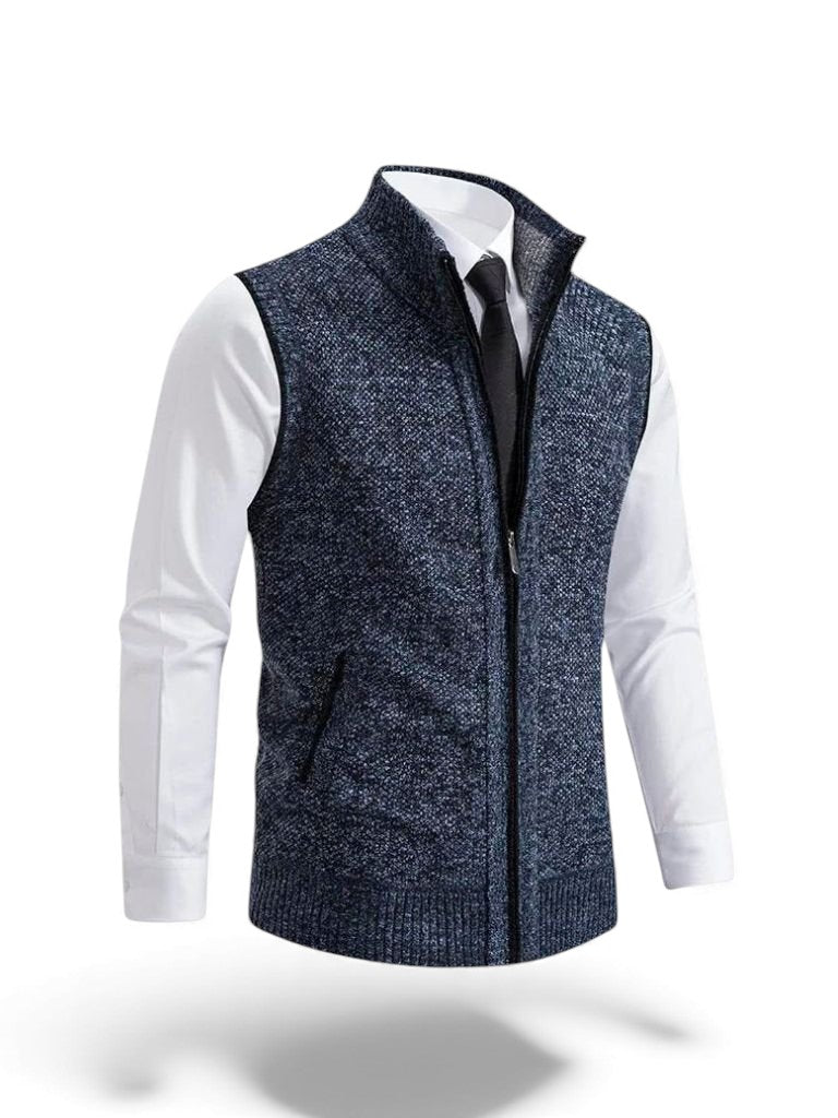 NordLuxe | ジップ付きニットベスト