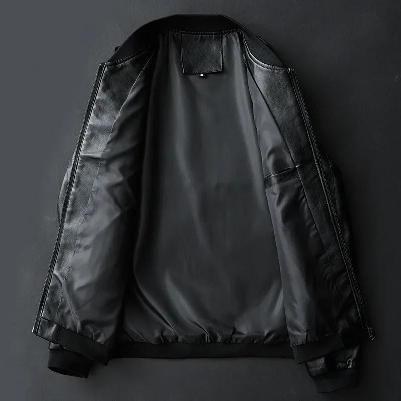 レザー バイカー ジャケット