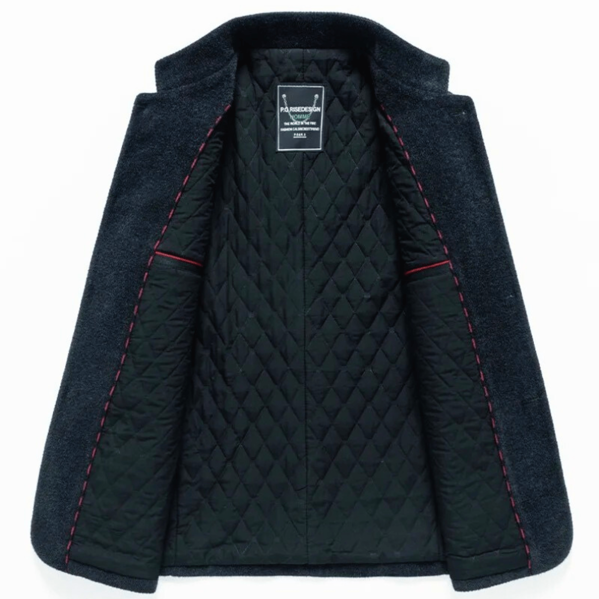 シックな暖かいジャケット